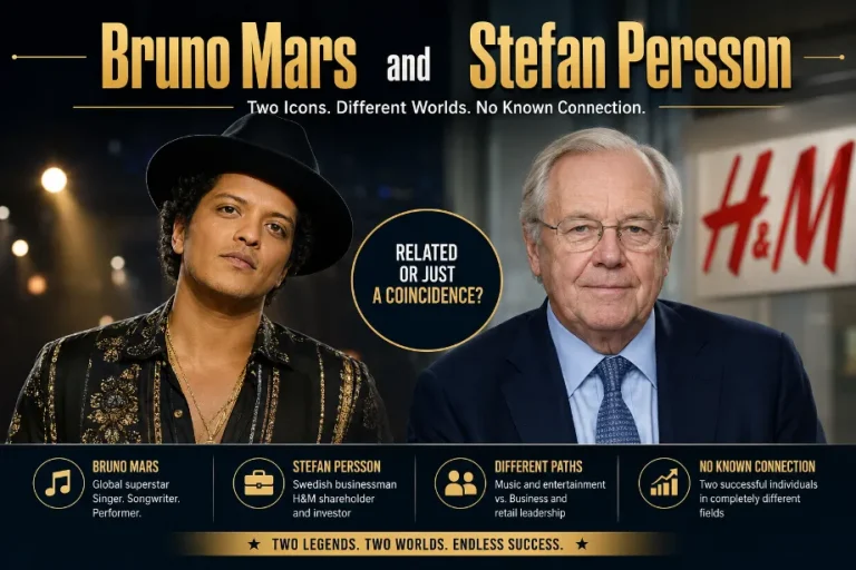 Bruno Mars and Stefan Persson